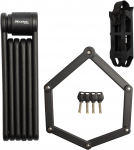 Jalgratta lukk Masterlock 8335EURDPRO, must v., 840 mm