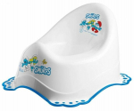 Laste WC pott Maltex Smurfs, pol&uuml;prop&uuml;leen (pp), sinine v./valge v., 22.5 cm x 35.5 cm x 30 cm