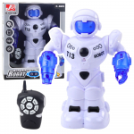 Raadio teel juhitav robot Lean Toys Multi Function, 20 cm, sinine v./valge v.