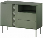 Kummut Tresse, roheline v., 75 cm x 100 cm x 40 cm