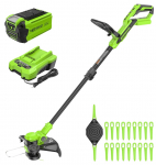 Akutoitel murutrimmer Greenworks ST40B215-01, 40 V