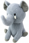 Pehme m&auml;nguasi elevant Lean Toys, hall v., 36 cm