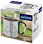 Matkakruus Orion 112440, roostevaba teras, 8 cm, 0.35 l, h&otilde;be v.