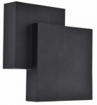 &Otilde;ue seinavalgusti Lutec Rialto, 21W, LED, IP44, must v., 19.5 cm x 19.5 cm