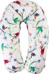 Tugipadi rasedatele BabyMatex Jersey Relax R46, valge v./mitmev&auml;rviline