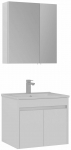 Vannitoa m&ouml;&ouml;bli komplekt Kalune Design Side, valge matt v., 45 cm x 65 cm x 52 cm