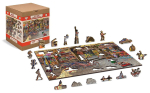Puidust pusle Wooden City In the Toyshop, 37 cm x 25 cm, 400 tk, mitmev&auml;rviline