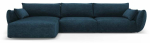 Nurgadiivan Cosmopolitan Design Matera, s&uuml;gav merev&auml;esinine v., vasak, 171 x 308 cm x 85 cm