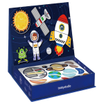 Magnetiline pusle Tooky Toy Space, mitmev&auml;rviline, 72 tk
