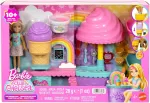 Nukk aksessuaaridega Mattel Barbie Chelsea Club Ice Cream Shop JMJ42, 12 cm, mitmev&auml;rviline