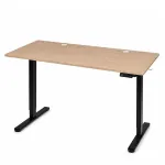 Arvutilaud reguleeritava k&otilde;rgusega ModernHome JSD-B5-1-15, 120 cm x 60 cm, 72 - 118 cm, hele tamm v.