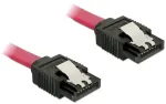 Juhe Delock SATA / SATA SATA 7-pin male, SATA 7-pin male, 0.3 m, punane v.