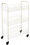 Serveerimisk&auml;rud Metaltex, 41 cm x 60 cm, 23 cm, Valge v.