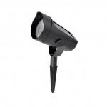 Maasse torgatav p&auml;ikesepaneeliga valgusti Domoletti NE-05, 0.5W, IP44, must v.