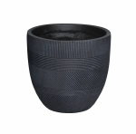 Lillepott Domoletti LT14543C, keraamiline/savi, antratsiit v.