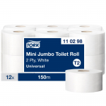 Tualettpaber Tork, 2 kiht, 12 tk