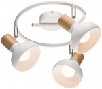 Valgusti lagi Candellux Puerto 98-62697, E14, 3 x 40 W, valge v.