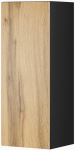 Kapp Cama Meble Vigo 90, tamm v./must v., 90 cm x 32 cm x 350 cm
