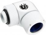 &Uuml;leminek BitsPower Deluxe White Advanced Rotary G1/4" 90-Degree Multi-Link Adapter For OD 14MM, 3.68 cm, valge