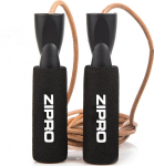 H&uuml;ppen&ouml;&ouml;r Zipro Jump Rope, 275 cm, pruun/must