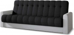 Diivanvoodi Garett Sawana 14, Soft 17, valge v./must v., 85 x 210 cm x 90 cm