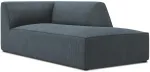 Diivan Micadoni Home Ruby Corduroy Chaise Longue, sinine v., parem, 181 x 93 cm x 69 cm