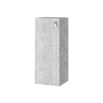 Seina vannitoakapp Riva, hall v., 23 cm x 32 cm x 75 cm