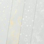 V&auml;rviline kartong Galeria Papieru Starlight, A4, 200 g/m&sup2;, kuldne v./h&otilde;be v., 29.7 cm x 21 cm, 20 lk. tk.