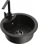 K&ouml;&ouml;givalamu Mexen Diego 6512-75-670300-70-B, graniit, 48.8 cm x 48.8 cm x 16.7 cm, kuldne/must