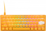 Klaviatuur Ducky One 3 Mini One 3 Mini Cherry MX Black, Inglise (US), kollane