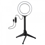 R&otilde;ngaslamp Puluz LED Ring Lamp, 5 V, must v.