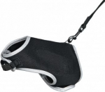 Kassi rakmed koos rihmaga Trixie Harness with Leash XXL TX-41895, 120 cm, must v.