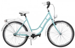 Jalgratas linna- Azimut Retro, 26 ", 17'' raam, t&uuml;rkiissinine v.