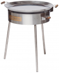 Paella valmistamise grillikomplekt GrillSymbol Pro-720 Inox, 72 cm x 72 cm