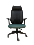 T&ouml;&ouml;tool Domoletti DR-OC-0419, 52 x 56 x 111 - 112 cm, must v./roheline v.