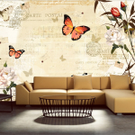 Fototapeet Artgeist Melodies Of Butterflies, 70 cm x 100 cm