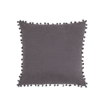 Dekoratiivne padi Domoletti Ponpon, hall, 45 cm x 45 cm