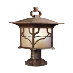 Vabalt seisev v&auml;lisvalgusti Quintiesse Morris, 60W, E27, IP44, vask v., 30.5 cm x 41.9 cm