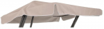 Katus kiikedele Patio, pruun v./hall v., 214 cm x 122 cm x 0.3 cm