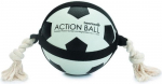 M&auml;nguasi koerale, pall Beeztees Action Football, &Oslash; 19 cm, valge v./must v., 19 cm