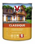Puidu immutusvahend V33 Classique, kollakas/hele tamm, 0.75 l