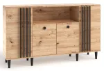 Kummut ADRK Livia 04, pruunikas v., 92.5 cm x 160 cm x 40 cm