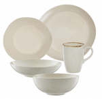 L&otilde;unaserviis Ambition Organic, portselan, pruun v./kollane v., 30 tk.