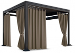 Paviljoni kardin ZMOS-04, 155 x 210 cm, pruun v.