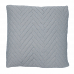 Dekoratiivpadjap&uuml;&uuml;r Dunaj PDU-02, helehall v., 40 cm x 40 cm