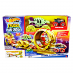 Autorada Mattel Hot Wheels Monster Trucks Power Smashers Charge & Chase Challenge, mitmev&auml;rviline