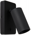 Valgusti seinale Lucide Clubs, GU10, 1 x 40 W, must v.