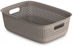 Hoiukorv, esemete hoidmiseks Orplast OpenStore, 10 l, pruunikas hall v., 39 x 29 x 13 cm