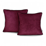 Padjap&uuml;&uuml;r Restilo Velvet, punane, 45 cm x 45 cm, 2 tk