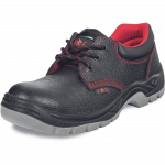 T&ouml;&ouml;saapad meeste Fridrich & Fridrich ULM SC-02-007 S1P SRC, ilma s&auml;&auml;reosata, ilma soojenduseta, must v./punane v./hall v., 42 suurus